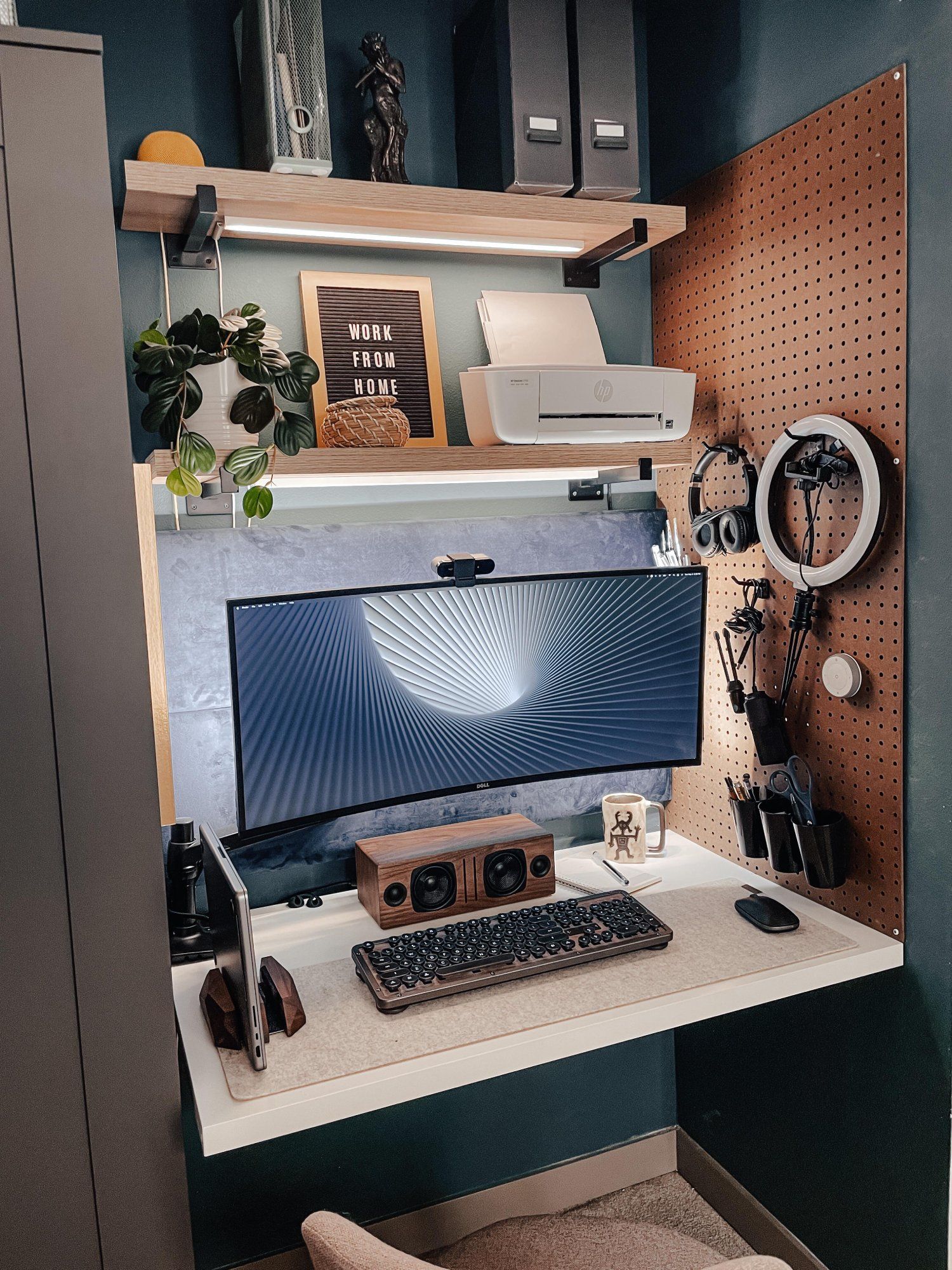 work desk essentials #musthaves #workdesk #homeoffice #desk #des, work from home setup