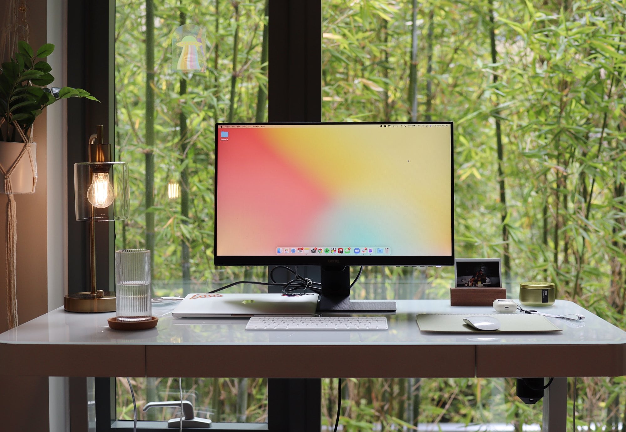 Serene Standing Desk Setup in San Francisco, CA