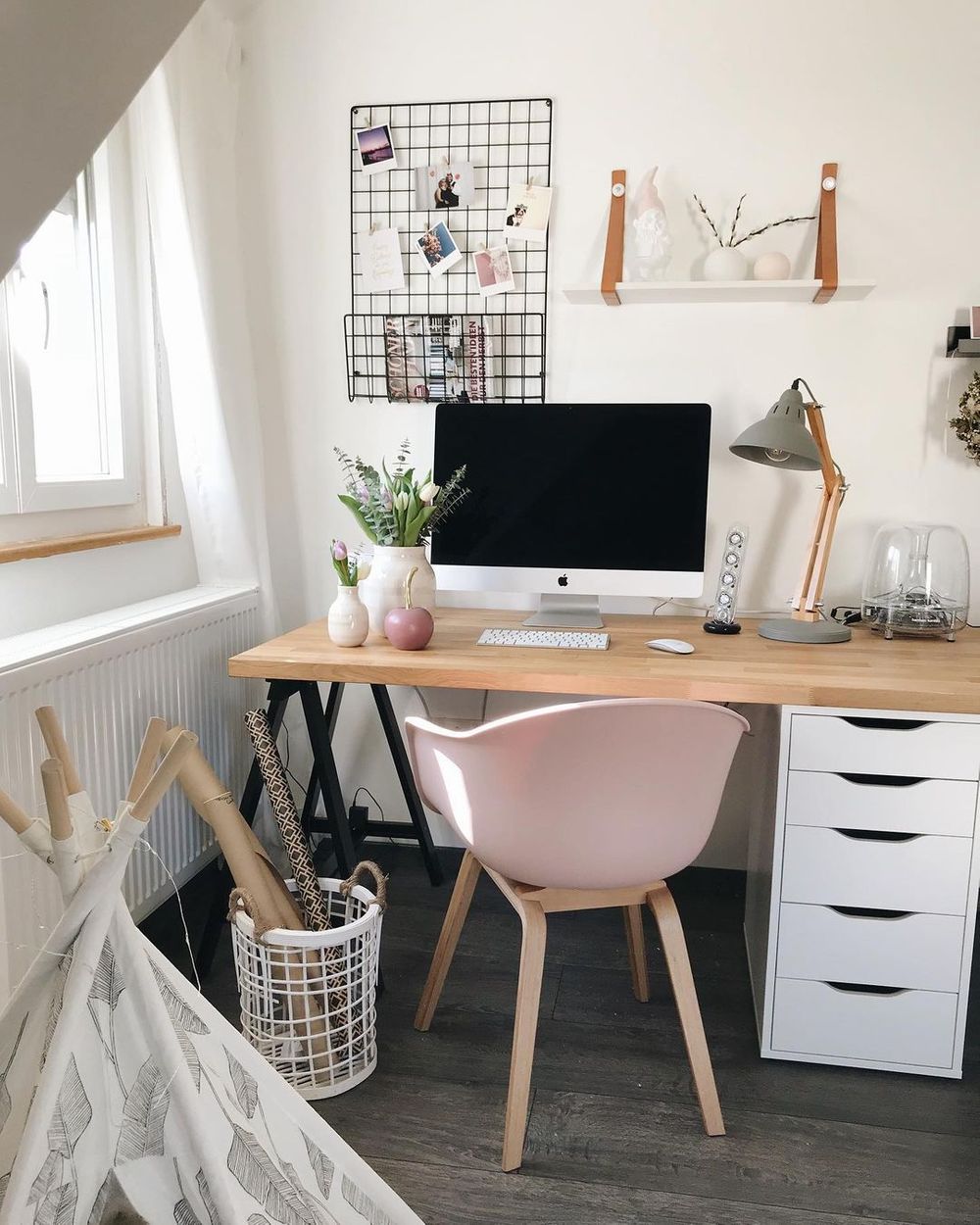 45+ Real Shared Home Office Setups (Both Smart and Stylish)