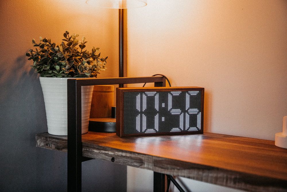 Standing Desk Setup with Dual Apple Studio Displays