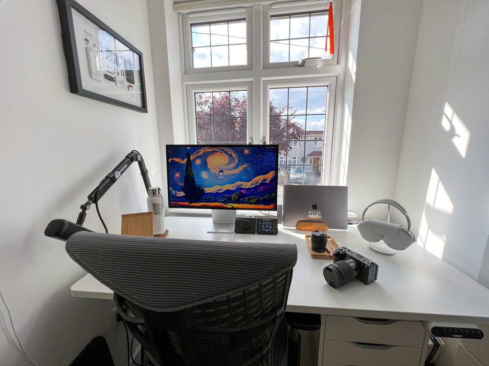 Ergonomic Home Office of Luca Mezzalira