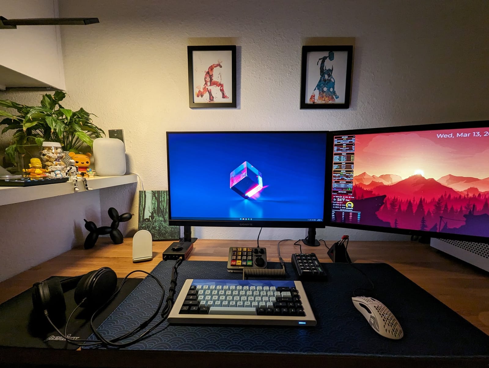 IKEA Desk Setup with an Embody Chair