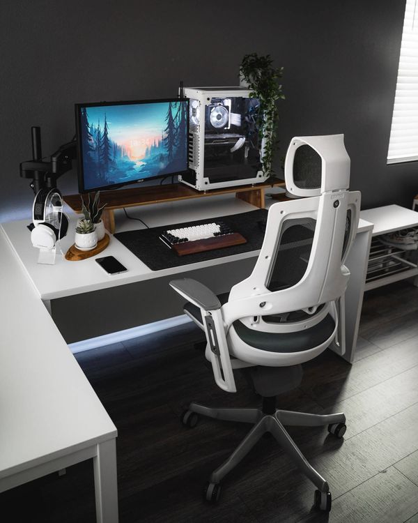 Futuristic Gaming Setup