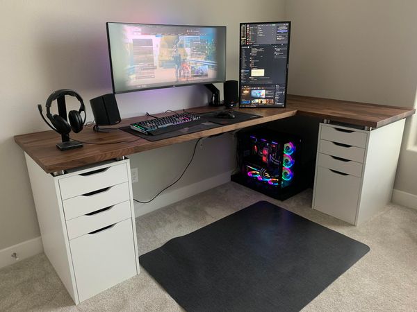 30+ IKEA ALEX Desk Setup Hacks (Ideas From Real People)