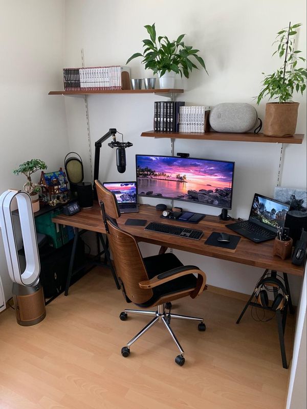 Walnut Workspace