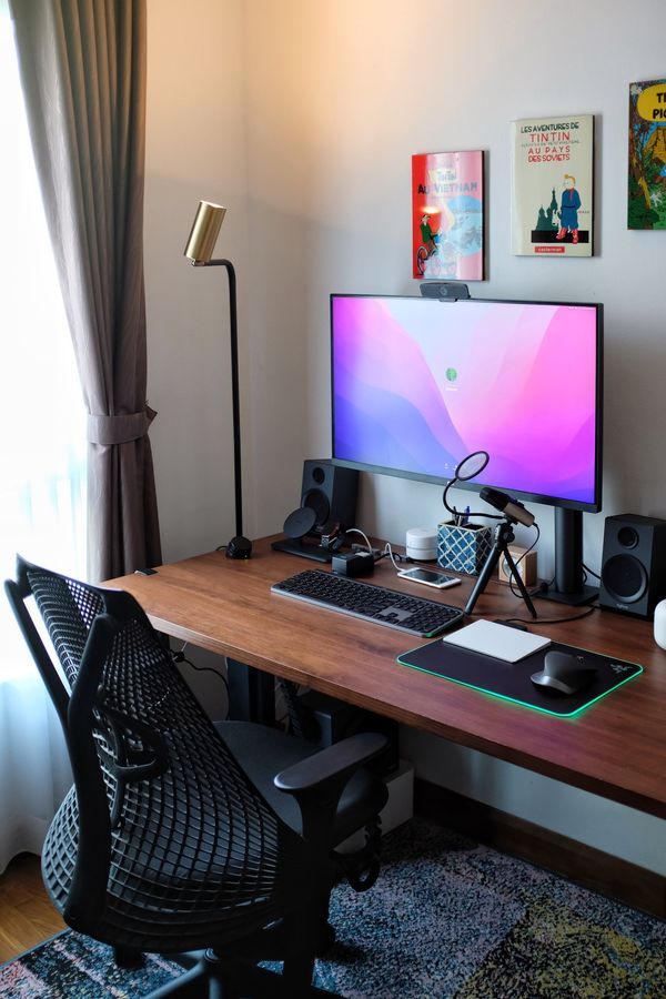 WFH Product Designer Desk Setup